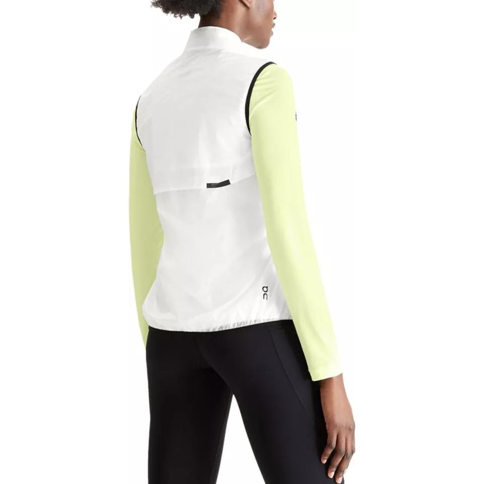 On Running Gilet da tempo Giacca senza maniche comoda Gilet da donna Bianco 1WD10570462