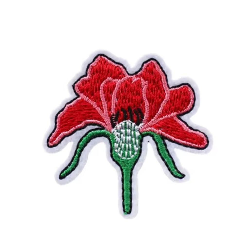 Repair Patches Sew On/Iron On Patches Flowers Embroidered Patches Applique Patches for Hat Backpacks Decorations