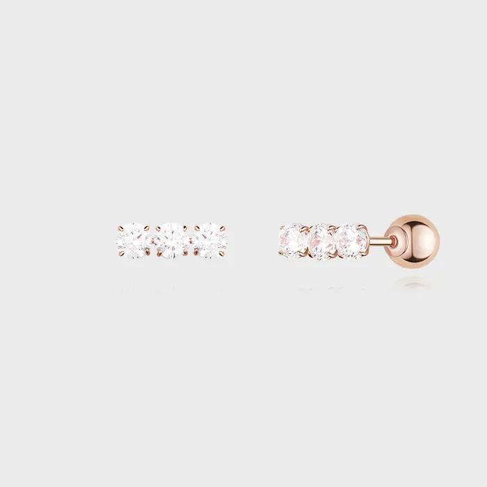 STONEHENGE 14K Cubic Piercing SA24D33U (Single)