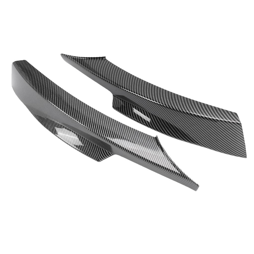Front Bumper Lip Side Splitter Spoiler Carbon Fiber Pattern Replacement for E90 E91 M Sport LCI 2009 2012 Adhesive
