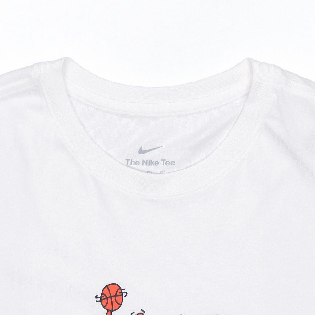Nike Sportswear White Cartoon Graphic Men's Standard Fit Short Sleeve T-Shirt DN3004-100