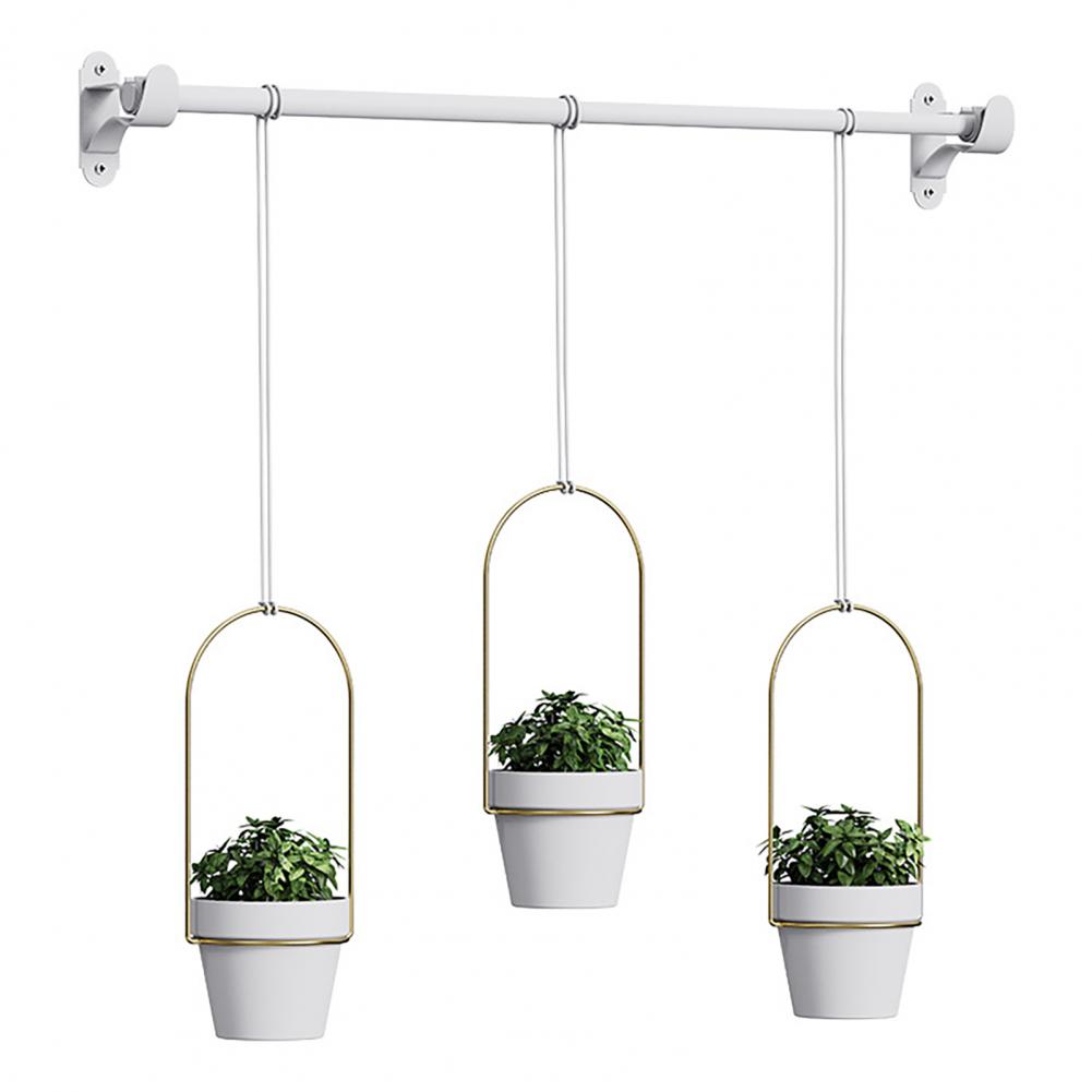 1 Set Hanging Plant Pot Wall