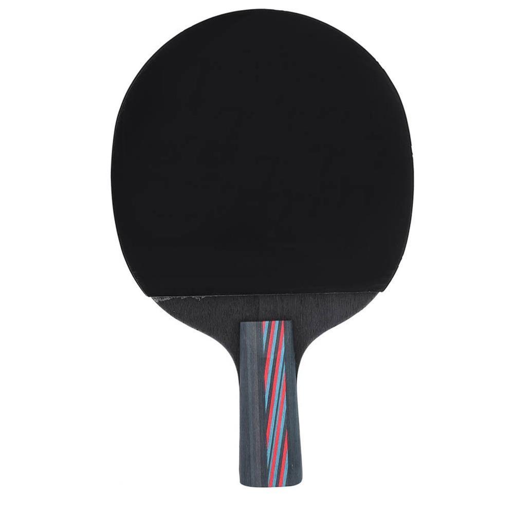 6PCS Poplar Wood Ping Pong Racket Set Dual Rackets Ping Pong Paddles  Indoor Outdoor