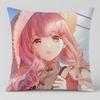 Game Miracle Nikki Cushion Cover Short Plush Cushion Cover Double Sided Print Washable Sofa Pillowcase Home Decor Gift