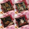 Cute Cat Cushion Cover Pattern Printed Pillowcase for Living Room Sofa Cushion Cover & Bedroom Decor