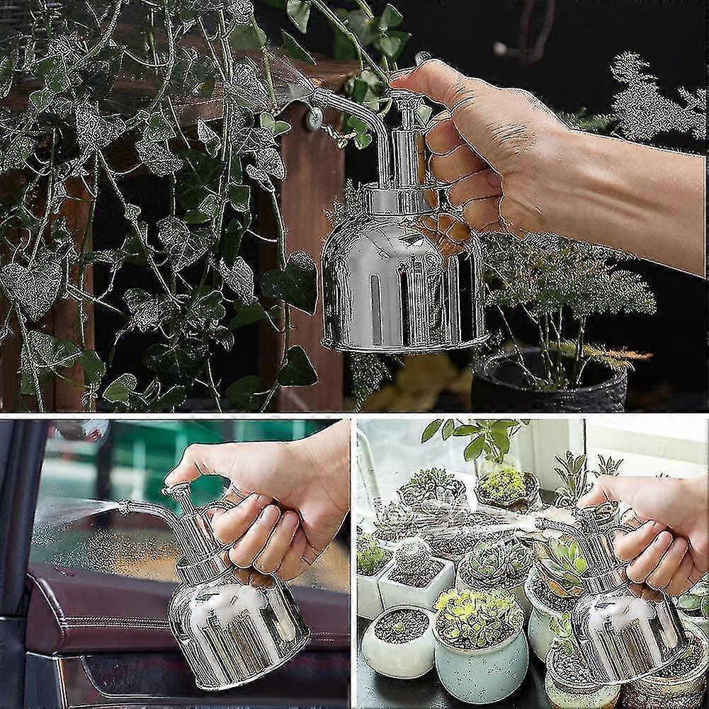 Stainless Steel Watering Can, Mini Plant Spray Mister 10oz/300ml Watering Pot For Outdoor Indoor Gardening Plant
