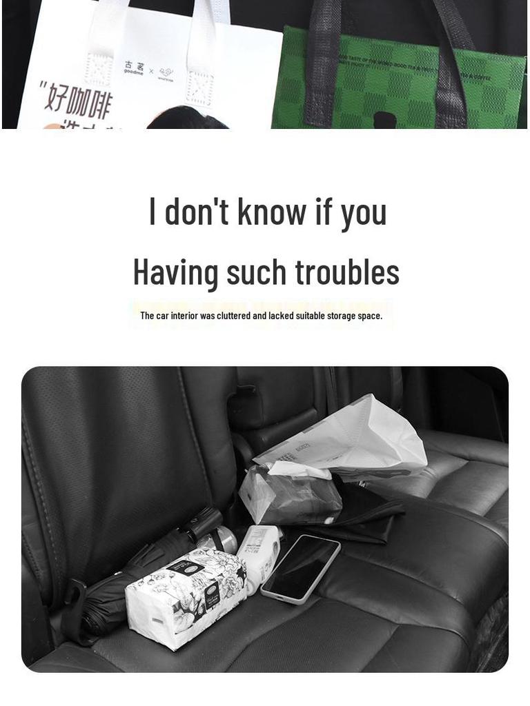 Skoda Rücksitzaufbewahrung & Getränkehalter für Octavia, Superb, Rapid, Kamiq