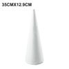 Christmas Foam Cones Polystyrene Foam Tip Cone DIY Craft Accessory Handmade Party Celebration Festival Decorations