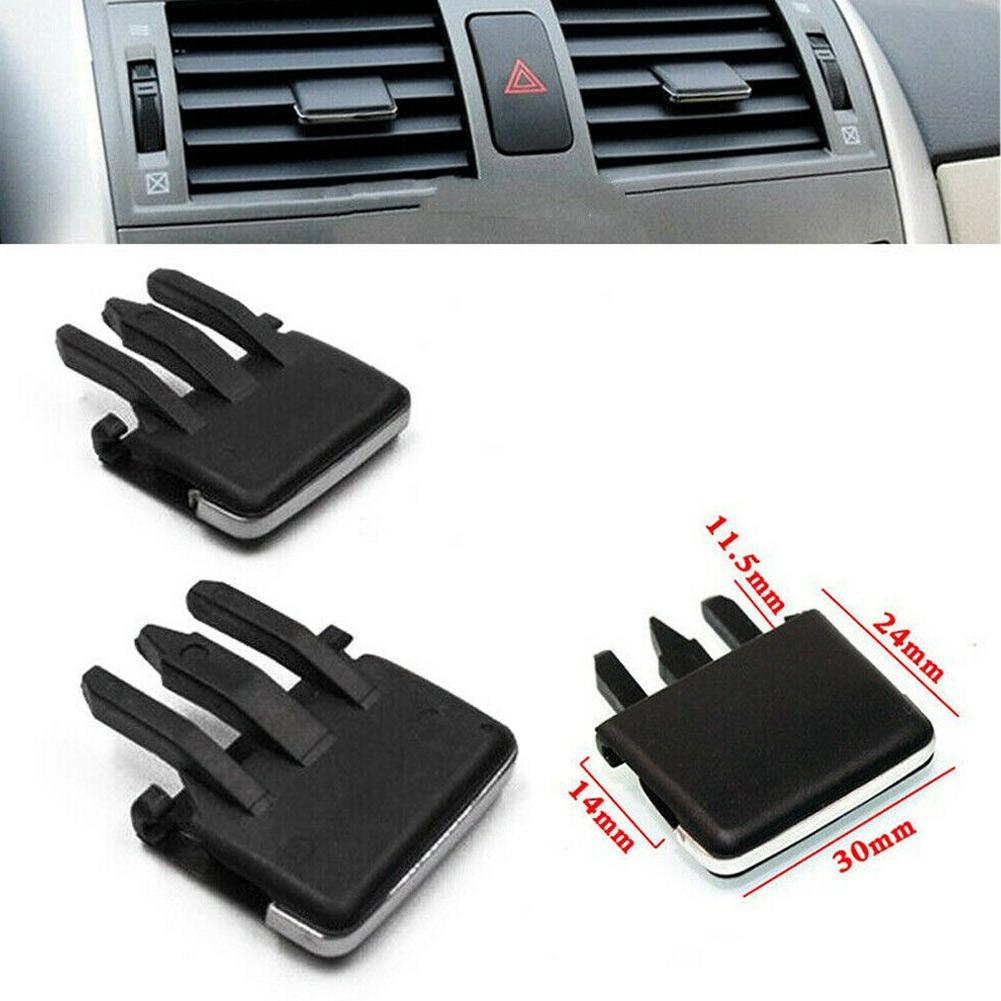 Air Vent Clips Adjust Air Conditioning Vent Black Car Vehicle Plastics