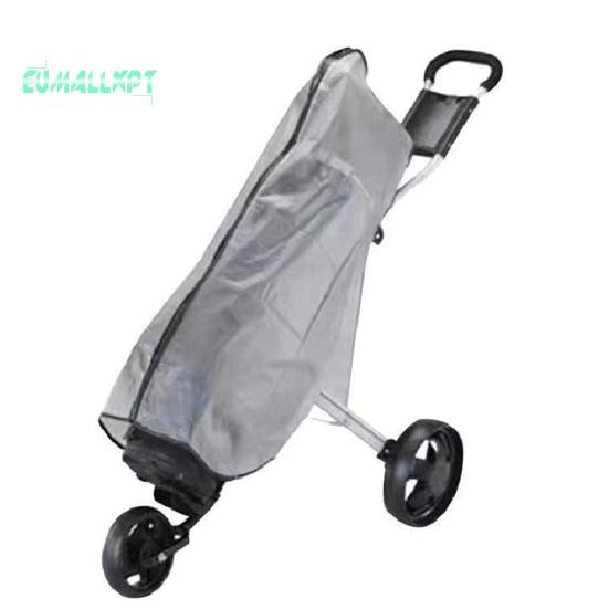 Copertura antipioggia pieghevole per sacca da golf - Impermeabile e antipolvere, copertura antipioggia trasparente in PVC, resistente, per golfisti donne uomini