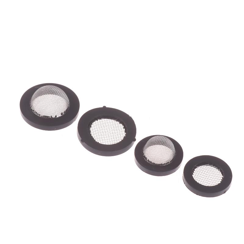 10Pcs O-Ring Seal Hose Gasket Rubber Faucets Filter Pads Shower Hose Filter High Temperature Resistant Faucet Strainer Tools