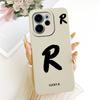 For OPPO Reno15 F 15FS 5G CPH2801 Lucky Initial Letter Phone Case For Oppo Reno15F 15 FS Soft Silicone Shockproof Cases Bumpers