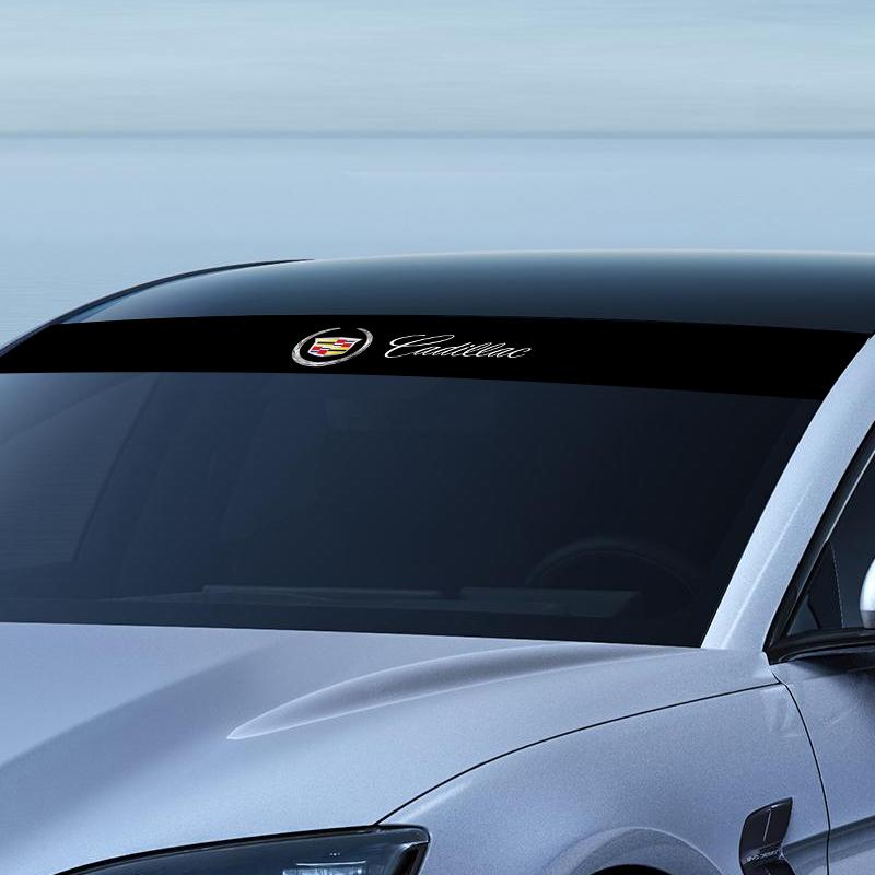 Pegatinas Reflectantes para Parabrisas Delantero y Trasero de Coche Para Cadillac CT5 CT6 CTS Seville ATS CT4 XTS Celestiq Ciel Escala SRX XT4 XT5 XT6 EV XLR Elmiraj EXT