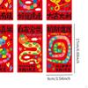 6x Chinese Lunar Year Red Envelopes Lucky Money Traditional Cartoon Hong Bao for