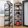 Yingbai Modern 2-Tier Corner Storage Rack