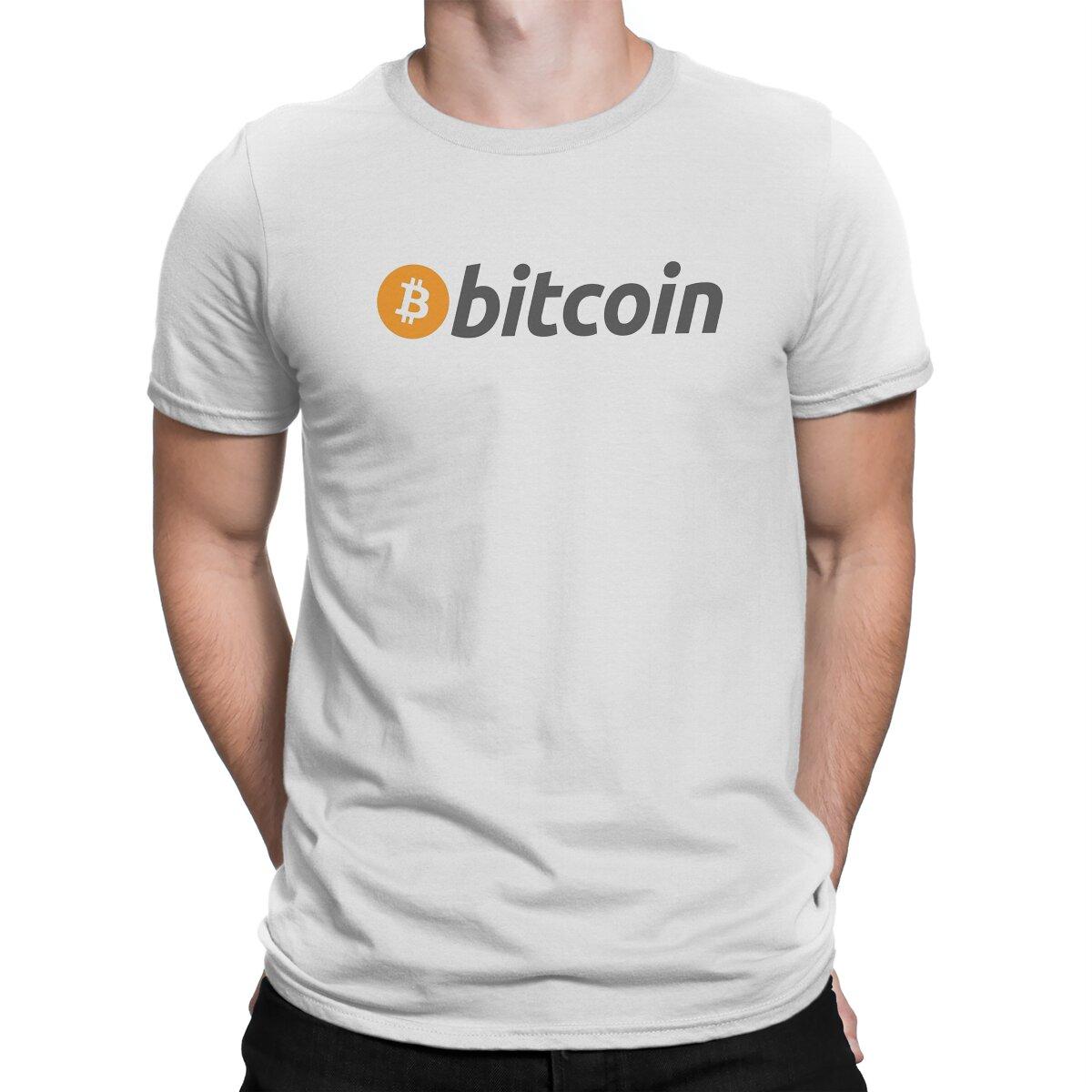 

2021 Classic Bitcoin Cryptocurrency Meme T Shirt Punk ONeck TShirt Polyester Clothing S