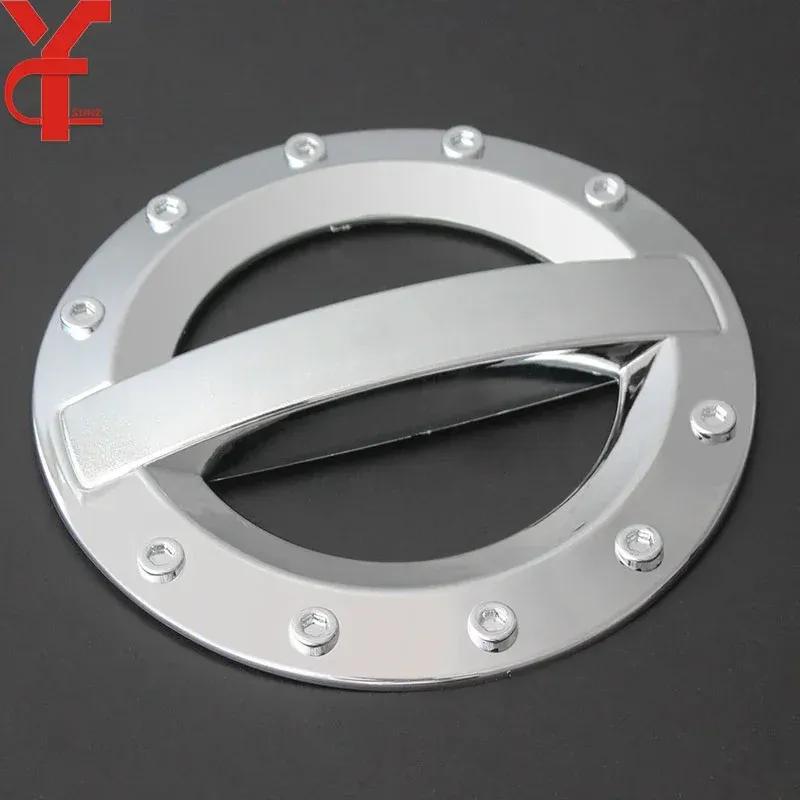 ABS Fuel Cap Gas Tank Cover Chrome Car Exterior Parts Accessories For Hyundai Santafe Santa Fe 2008 2009 2010 2011 2012