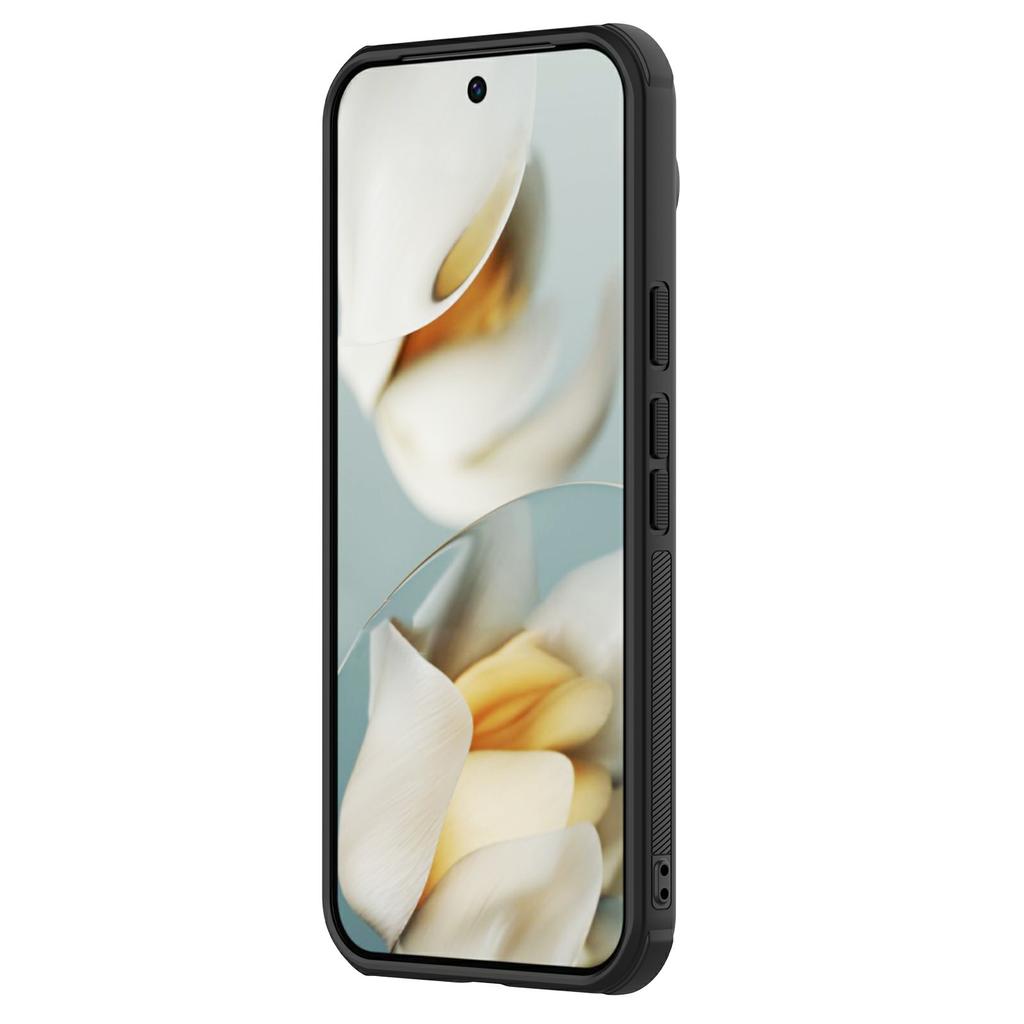 NILLKIN Super Frosted Shield Pro do Google Pixel 10 Pro XL Magnetyczne Etui Matowe PC TPU Przezroczyste Czarne Tylna Pokrywa Telefonu