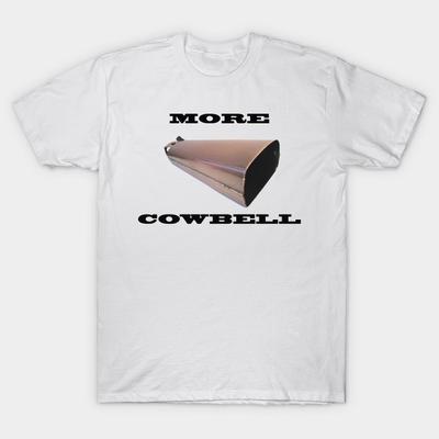 T Shirt Kobiety Więcej Cowbell Harajuku Print Kawaii Tshirt Letnia koszulka damska z krótkim rękawem Top Tee