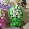 Multipurpose Tulips Candle Stand Sturdy Silicone Plaster Mould for Elegant Home Decoration Wedding and Festive Occasions