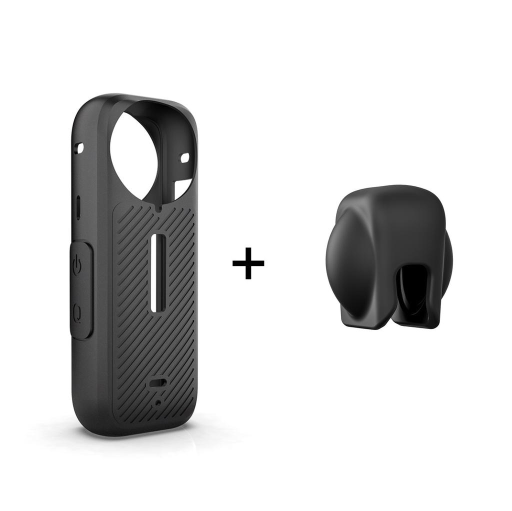 Kameraobjektivdeckel für Insta360 One X4 Silikon-Schutzobjektivabdeckung für Sportkamera Bildschirmschutz für Insta360 X4 Zubehör