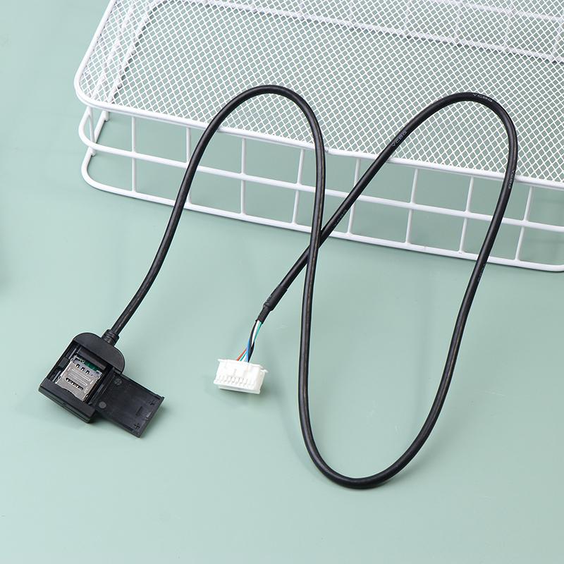 2024 Nowy Adapter Gniazda Karty SIM Do Radia Multimedialnego GPS Android 4G Kabel 20Pin Złącze Akcesoria Samochodowe Przewody Część Zamienna