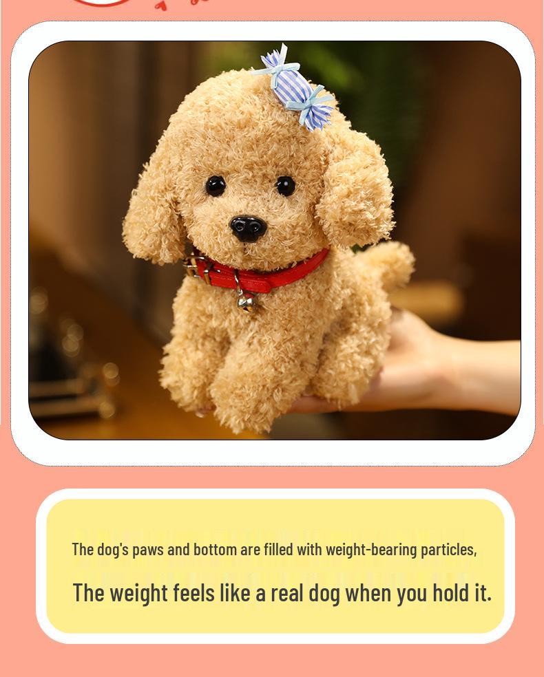 Teddy Dog Plush Toy: Children's Soothing Doll & Activity Gift