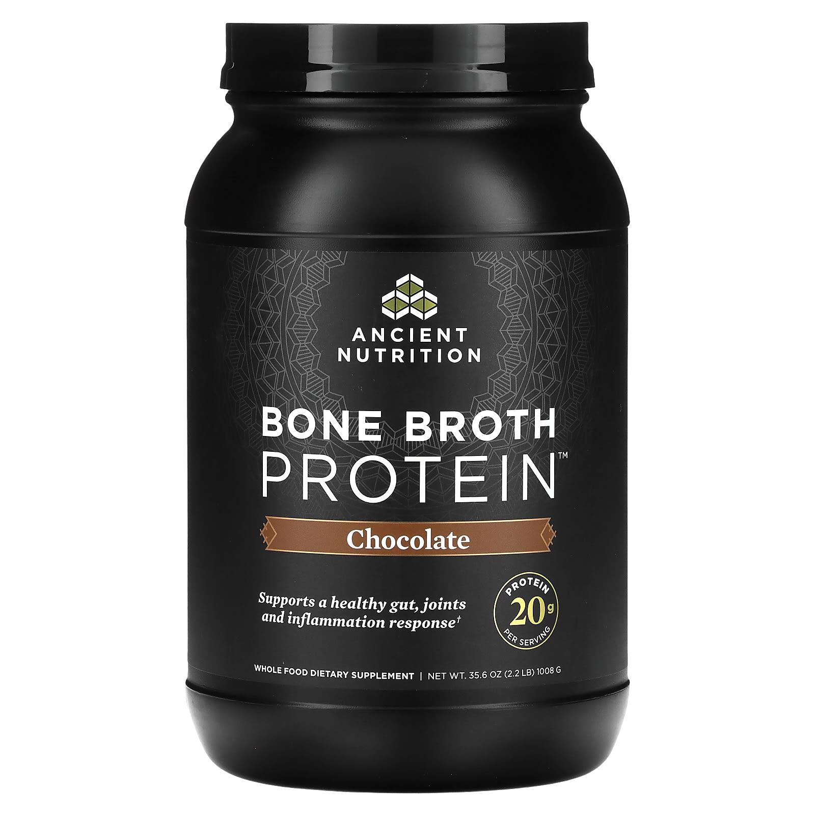 

Beef Bone Broth Protein, Chocolate Flavor, 1,008G (2.2Lb)