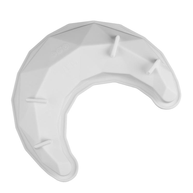 Fruit Silicone Cake Mold Heart Geometry Chocolate Ice Cube Biscuit Jelly Mould DIY Cloud Moon Pudding Baking Set Birthday Gifts