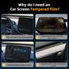 Tempered Glass For BYD Sealed  2024 2025 15.6 Inch Car Navigation Trument Screen Protection Film Anti-Scratch Accessories