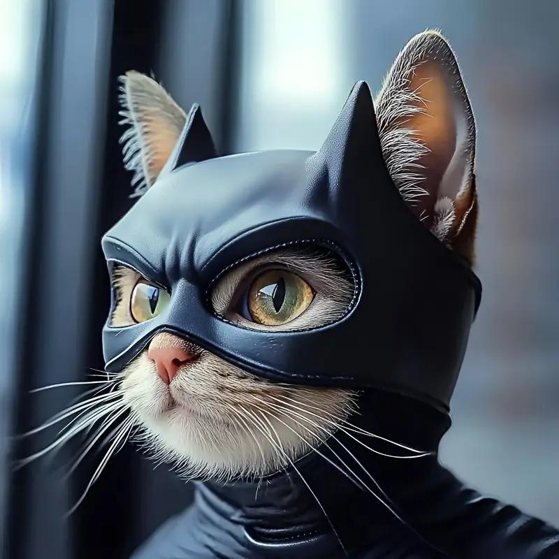 1-10PCSFunny Pet Avengers Mask Set Halloween Cosplay Costume for Dogs Cats Party Up Outfit Christmas Halloween Gift Pet Supplies