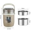 Qianxing 304 Stainless Steel Insulated Portable Stewing Pot