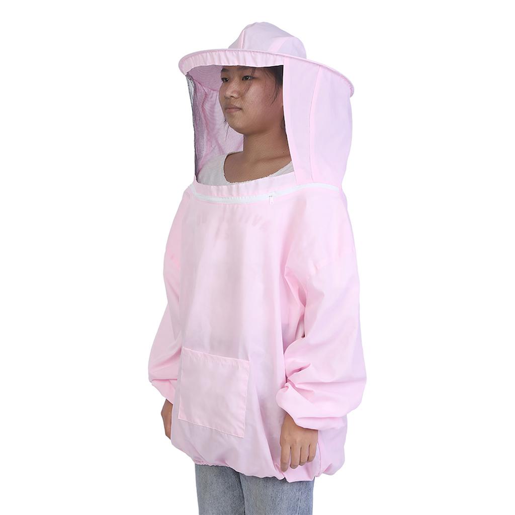 Professional Beekeeping Protective Jacket Suit Bee Keeping Beekeeper Equipment Pink