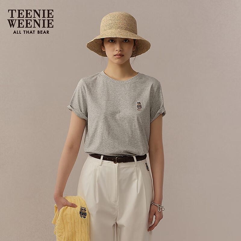 Teenie Weenie Women's Macaron Round Neck Short Sleeve T-Shirt