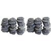 25/50pcs 5cm Small Natural Slate Rocks for Water Feature Design Fish Tanks Planters Garden DIY Aquariums Reptile Cage Decoration