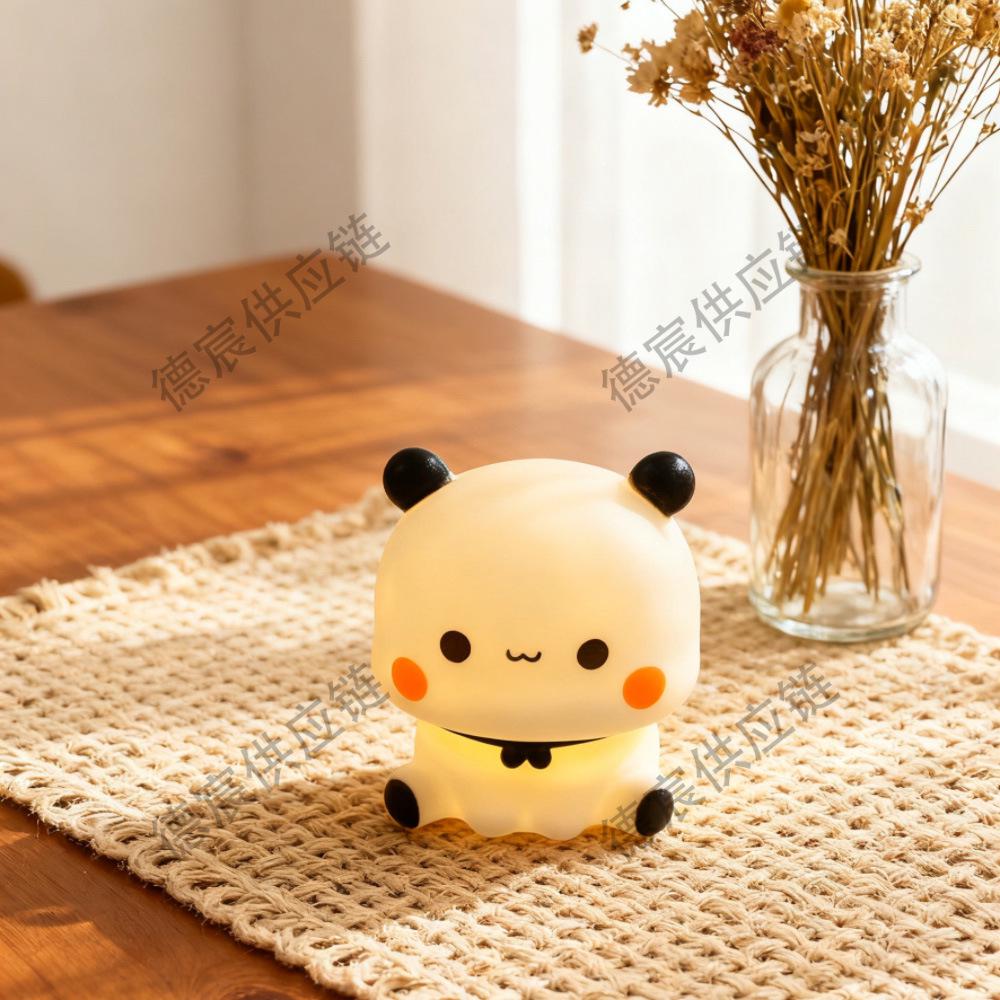 Panda Gel Night Light: Creative Atmosphere Lamp - Perfect Festival & Birthday Cartoon Gift