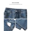 Women's Retro High-Waisted Wide-Leg Jeans - Blue Slimming Plus Size (Spring/Autumn 2025)