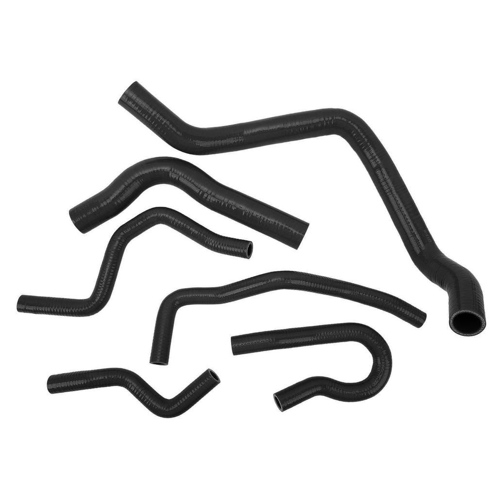 6 ks Hadice chladiče Silikonová hadice pro přenos chladicí kapaliny Sada pro Civic Type R EK EG B16A B18C B20B 1992 až 2000 Černá