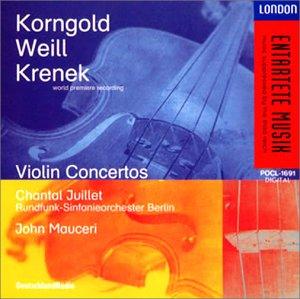 

CD CHANTAL JUILLET - Corngold: VN Concerto in D major Japan ObiClassical Used