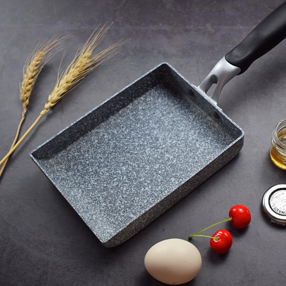 Sushi Egg Roll Non-stick Kitchen Tamagoyaki Cooking Frying Pan Omelette Pan Grill Breakfast Maker