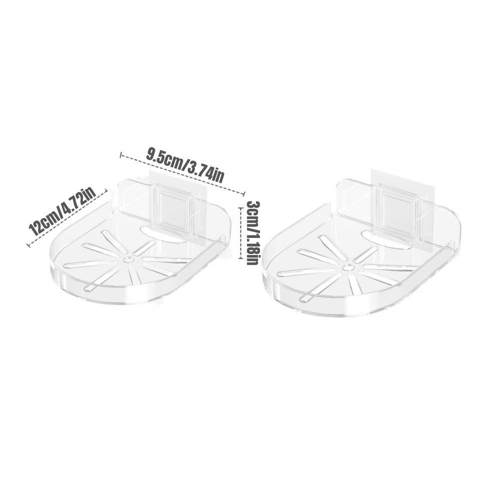 1/2Pcs Wall-Mounted Camera Bracket Self-Adhesive Non-Drilling Monitor Shelf Fixed Monitoring Rack Space Saving Storage Holder