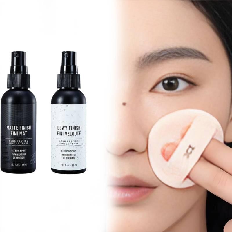 Nyx Makeup Fixierspray Für Alle Hauttypen Feuchtigkeitsspendend Leichtgewichtige Schnelltrocknende Formel 10ml Schwarze Und Weiße Flaschen