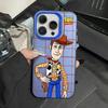 Toy Woody applies to 14plus large hole 16promax iPhone case iphone15 Europe and America 13 cartoon 12