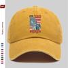 pc Independence Day Element Printed Baseball Cap with American Flag Design Sun Hat Party Decor Hat Comfortable Lightweight Tr