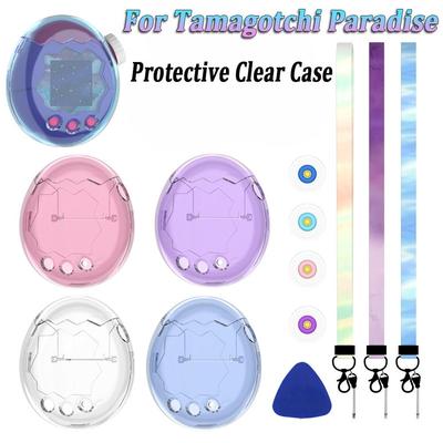 Dustproof Protective Case Crystal PC Clear Cover for Tamagotchi Paradise Game Console Accessories