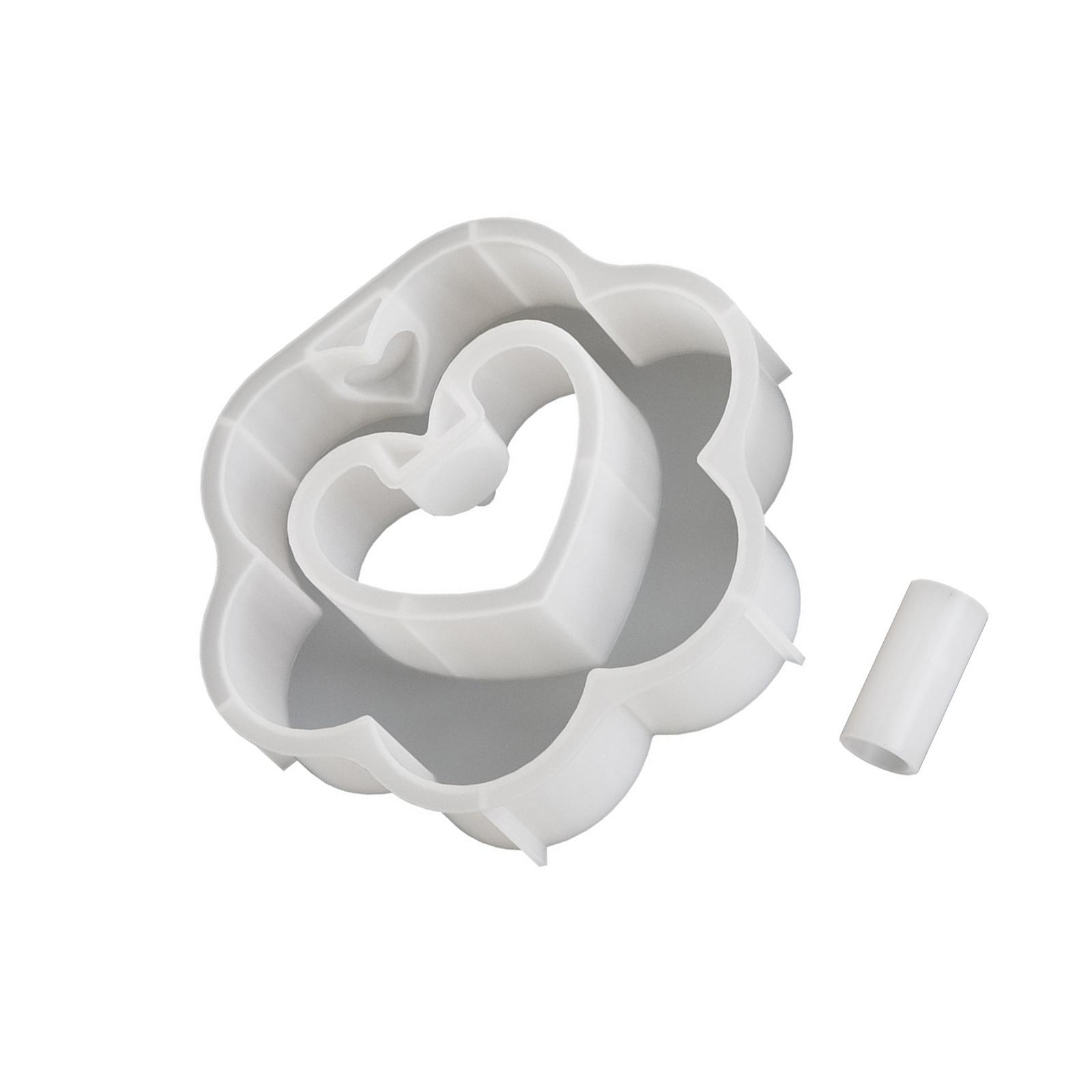 

Формы из эпоксидной смолы в форме сердца, товары для рукоделия, силиконовые формы для создания миниатюрных держателей для гидропонных растений 4