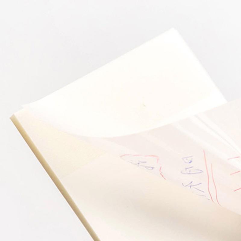 Transparent Sticky Notes 50 Sheets 3x3in Waterproof Strong Stickiness Clear Sticky Notes for Office