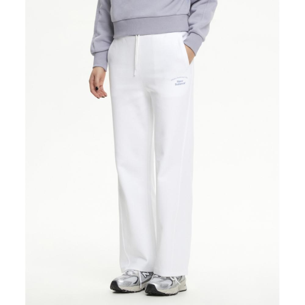 

New Balance Nbmlf1w212 Women Signature Wide Pants White (10)WHITE/S(070)