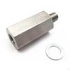 1/8 Inch BSPT Oil Pressure Sensor T Piece to NPT Adapter, Very Corrosion Resistant