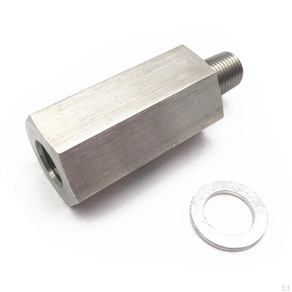 1/8 Inch BSPT Oil Pressure Sensor T Piece to NPT Adapter, Very Corrosion Resistant